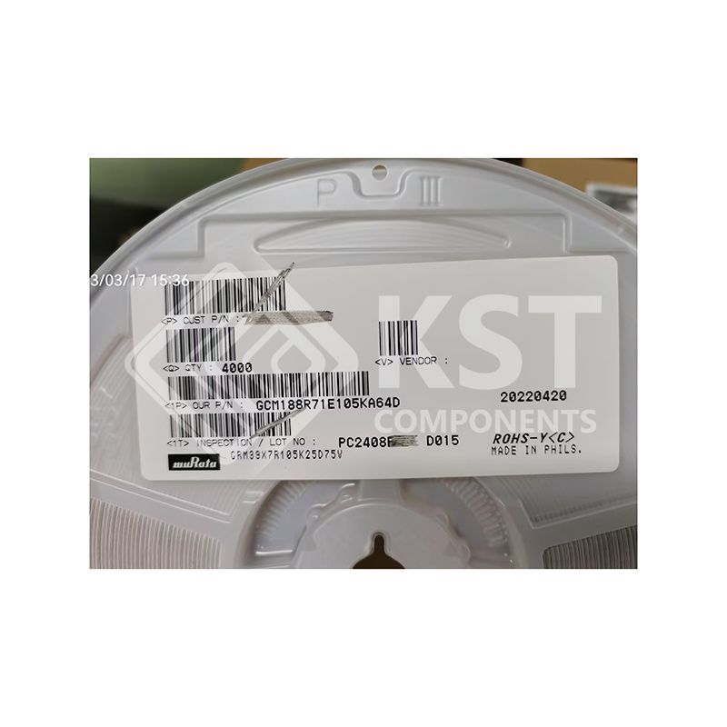 GCM188R71E105KA64D