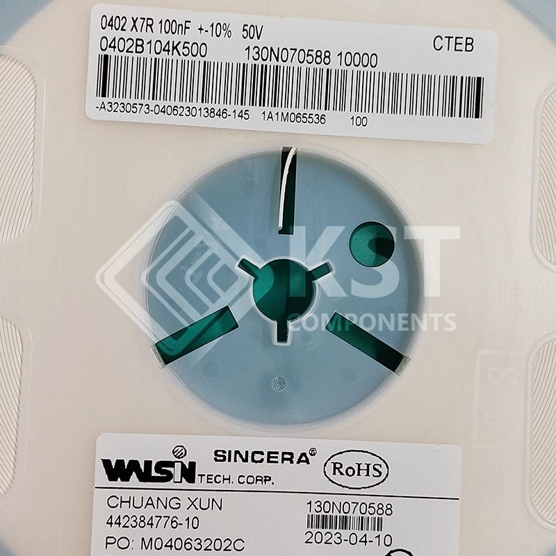 0402B104K500CT