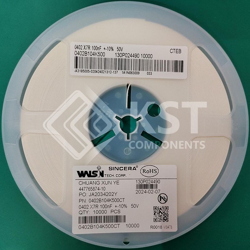 0402B104K500CT