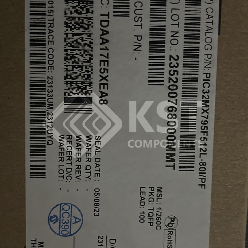 PIC32MX795F512L-80I PF