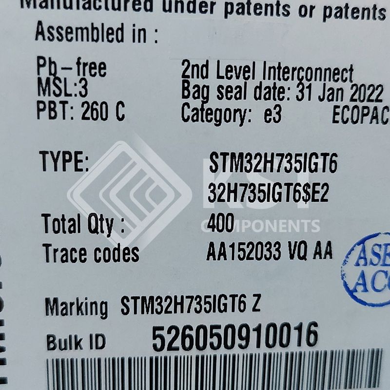 STM32H735IGT6